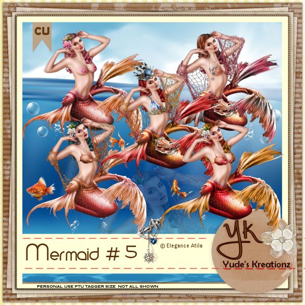 (image for) Mermaid # 5 CU